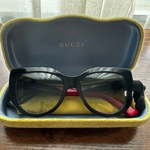 Black Cat Eye Gucci Sunglasses